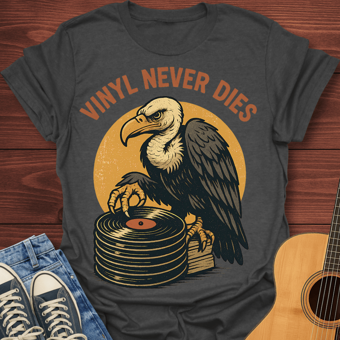 Vinyl Never Dies T-Shirt