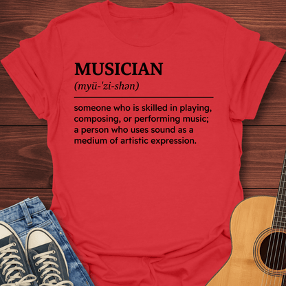 Musician Definition T-Shirt