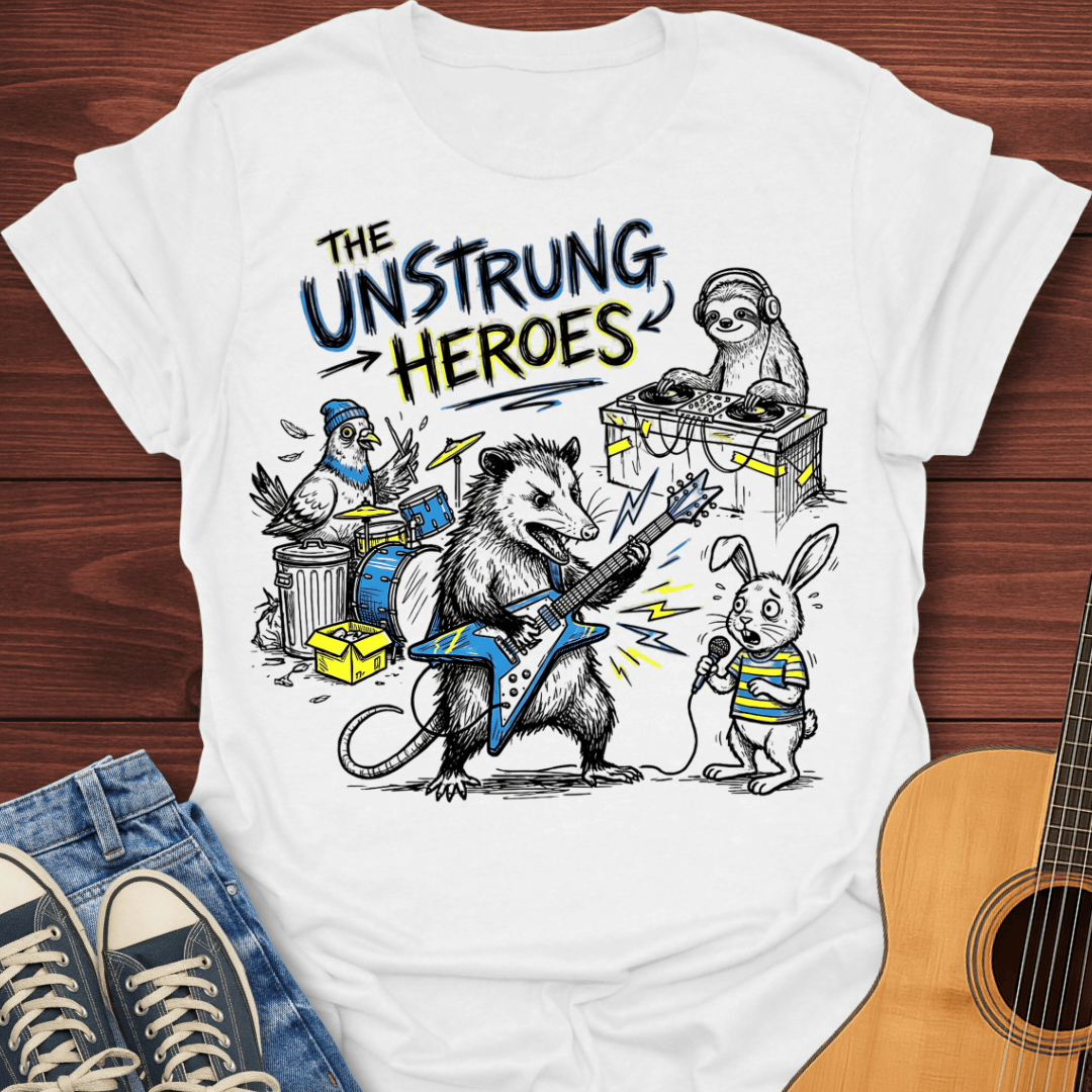 The Unstrung Heroes Band T-Shirt
