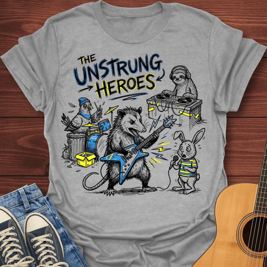 The Unstrung Heroes Band T-Shirt