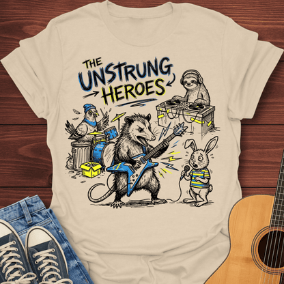 The Unstrung Heroes Band T-Shirt