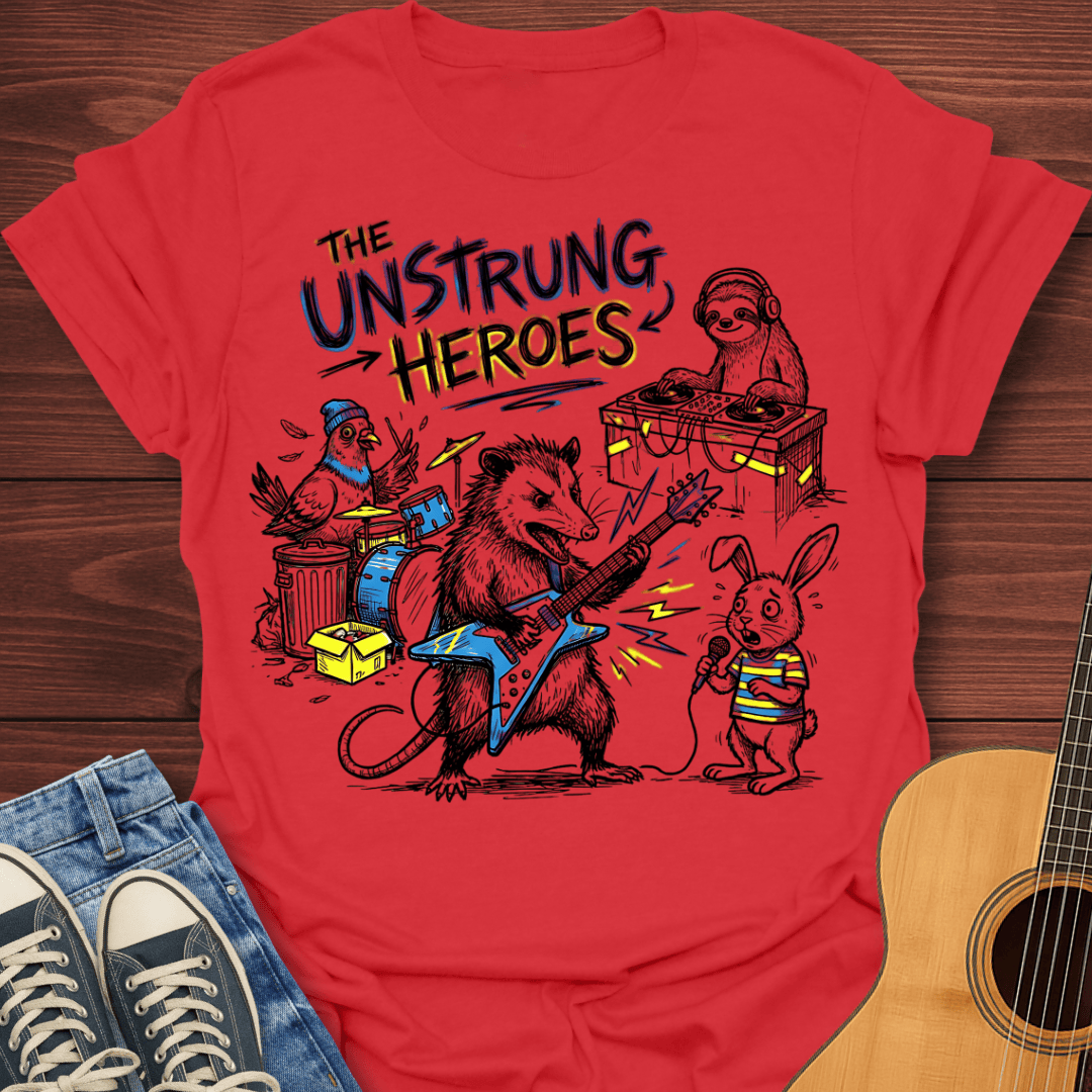 The Unstrung Heroes Band T-Shirt