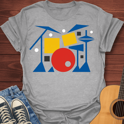 Bauhaus Drum Kit T-Shirt