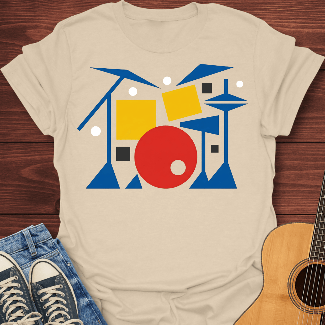 Bauhaus Drum Kit T-Shirt
