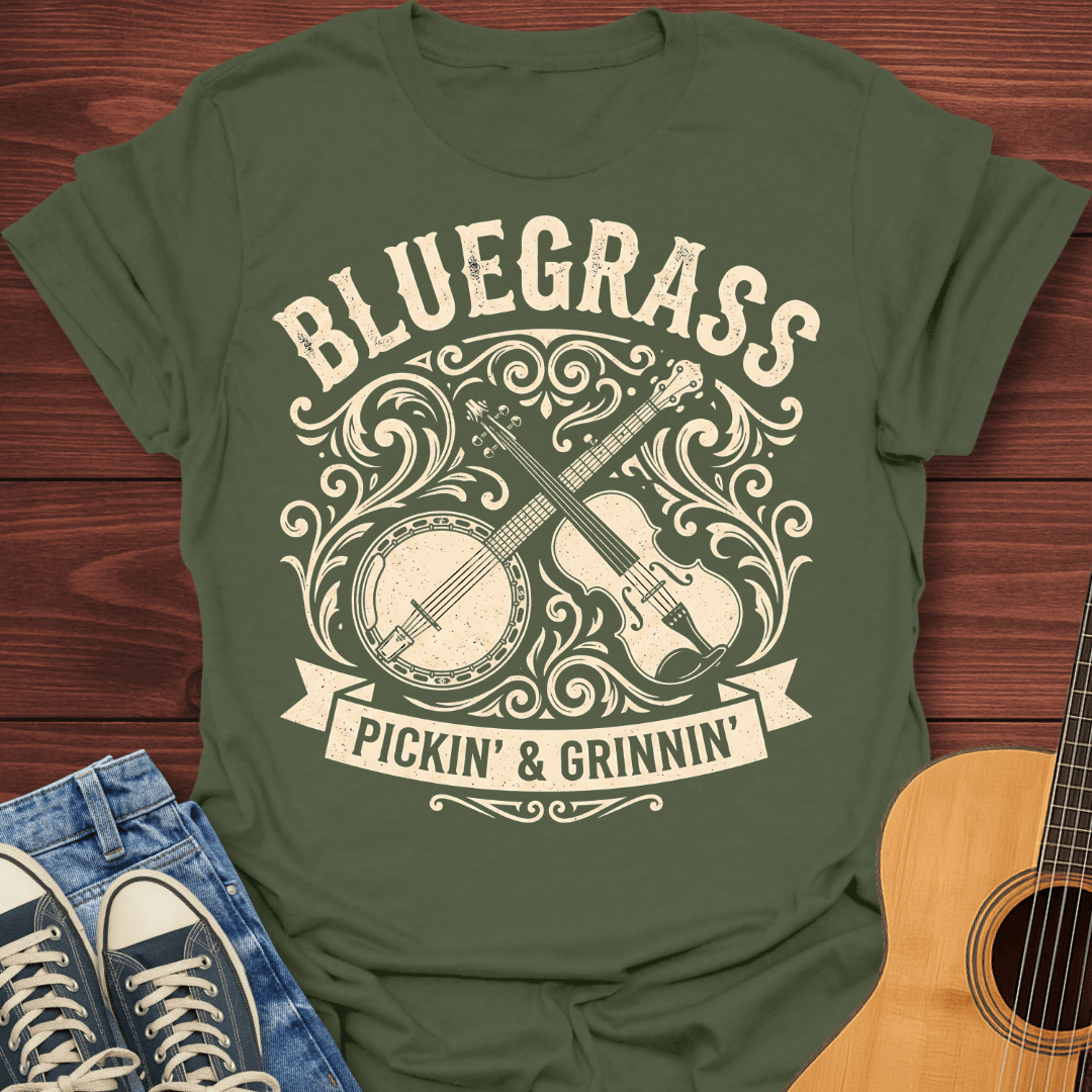 Bluegrass Pickin' T-Shirt