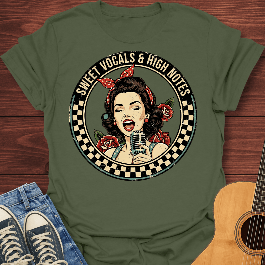 Sweet Vocals Retro T-Shirt