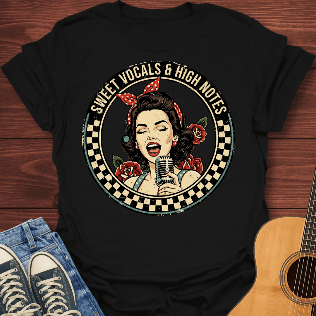 Sweet Vocals Retro T-Shirt