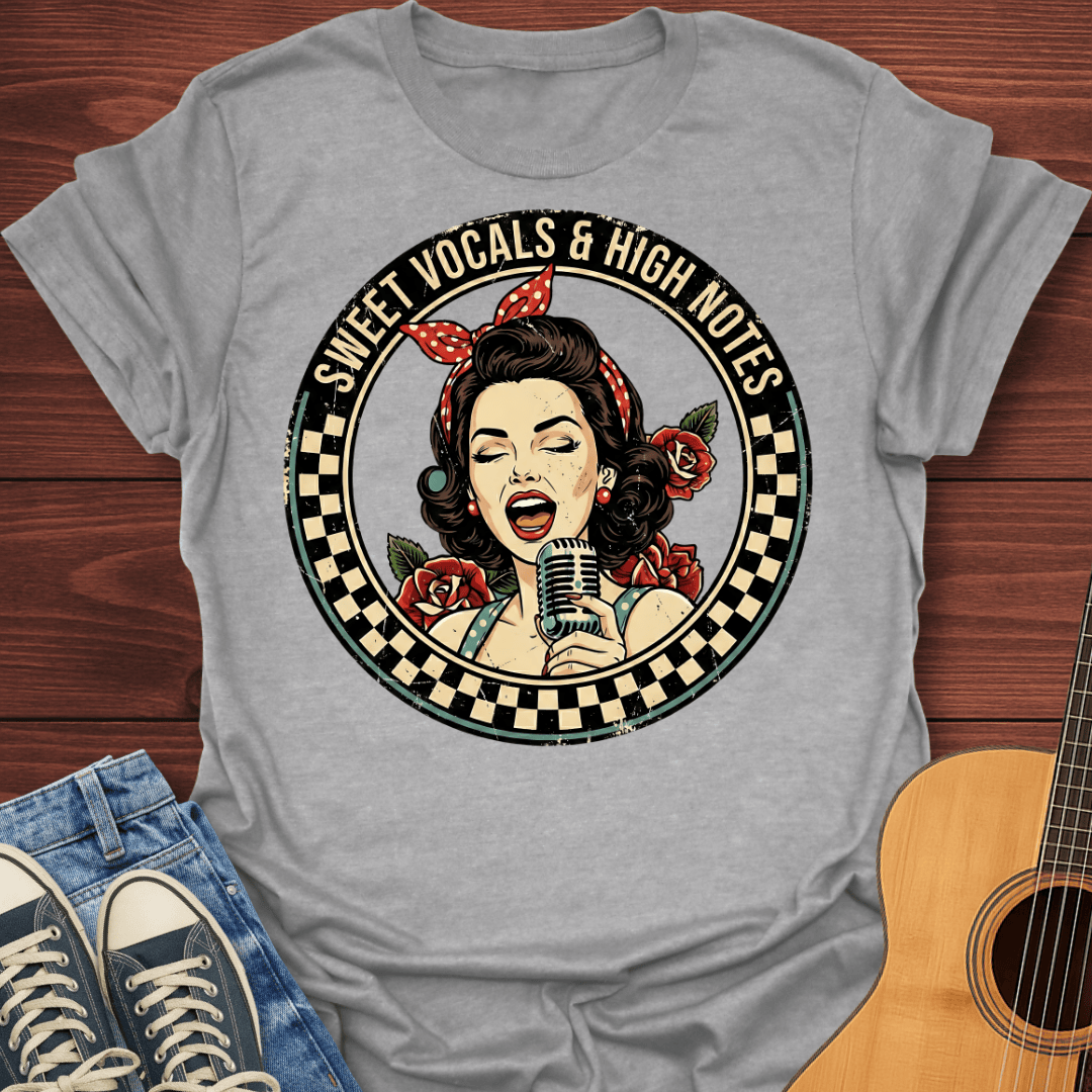 Sweet Vocals Retro T-Shirt