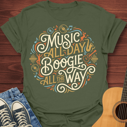 Music All Day T-Shirt