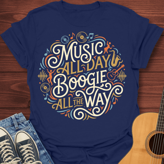 Music All Day T-Shirt