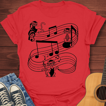 Beatnik Cat Jazz Club T-Shirt