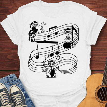 Beatnik Cat Jazz Club T-Shirt