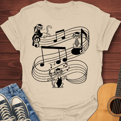 Beatnik Cat Jazz Club T-Shirt