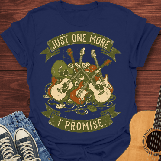 Guitar Addict I Promise T-Shirt