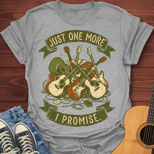Guitar Addict I Promise T-Shirt