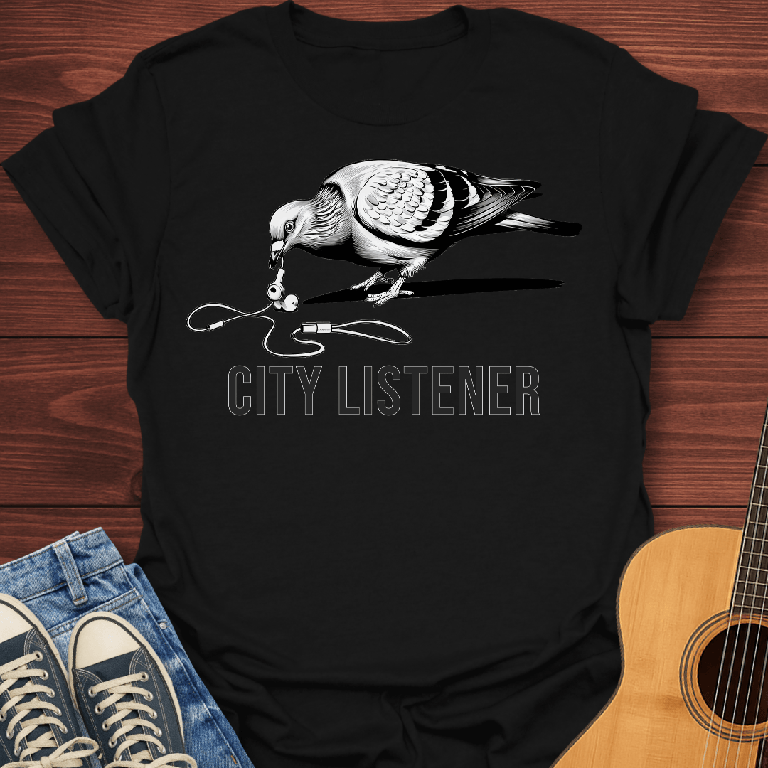 Pigeon City Listener T-Shirt