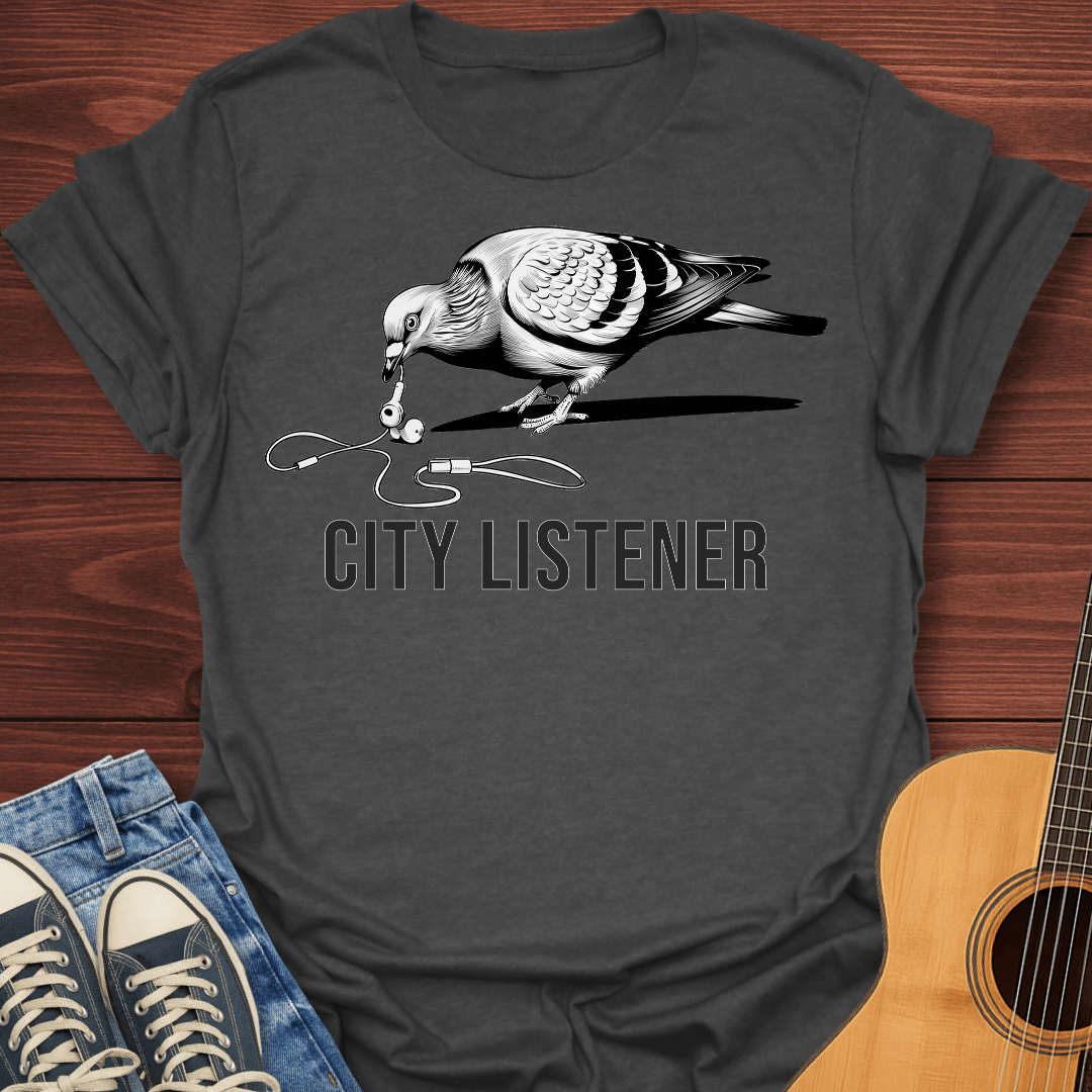 Pigeon City Listener T-Shirt