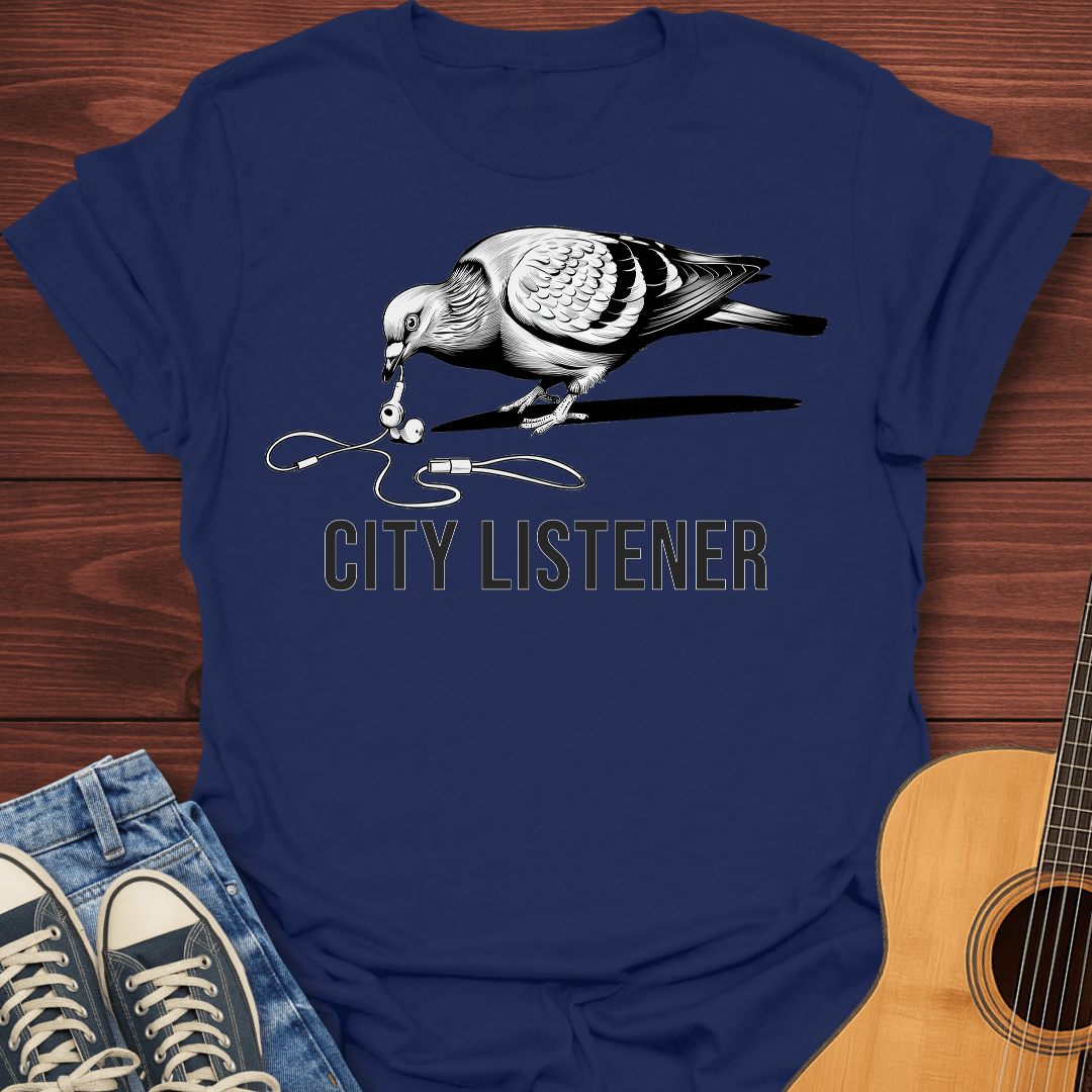 Pigeon City Listener T-Shirt