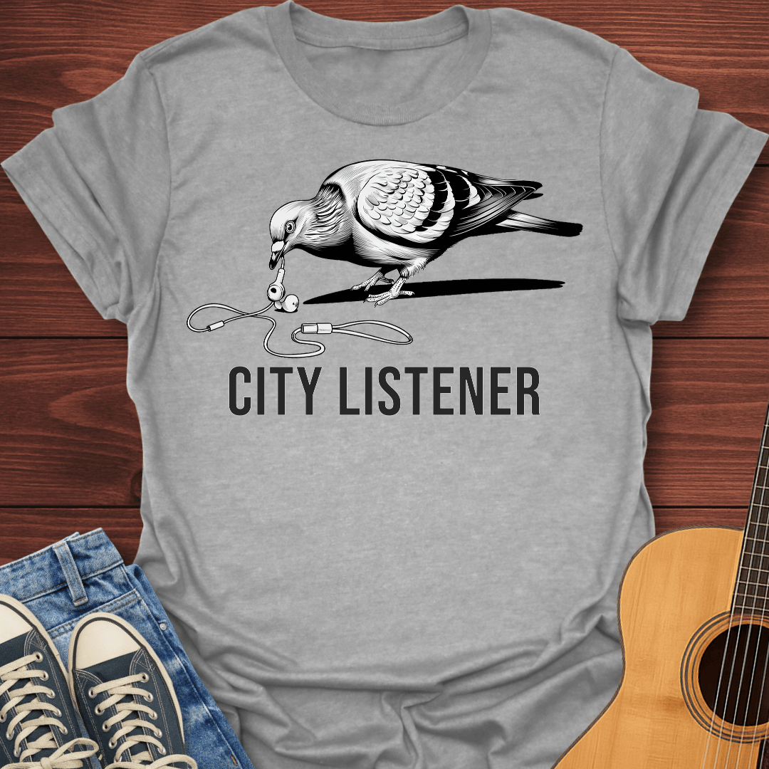 Pigeon City Listener T-Shirt