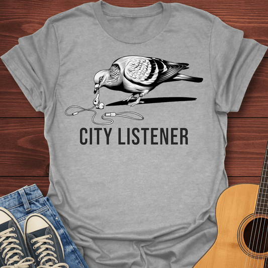 Pigeon City Listener T-Shirt