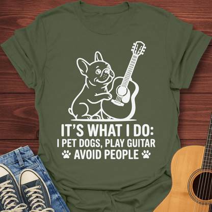 Play Guitar Avoid People T-Shirt
