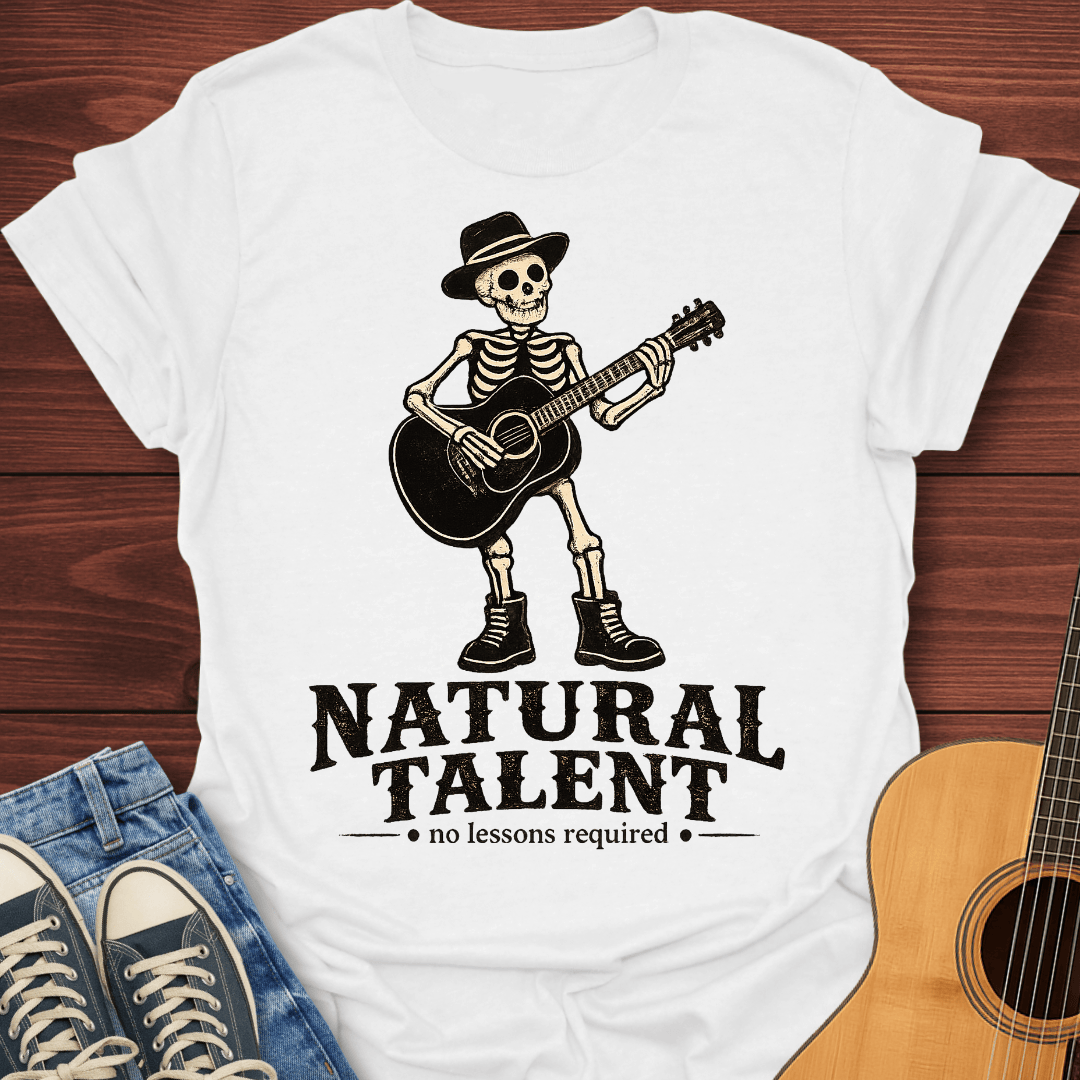 Natural Talent Skeleton T-Shirt