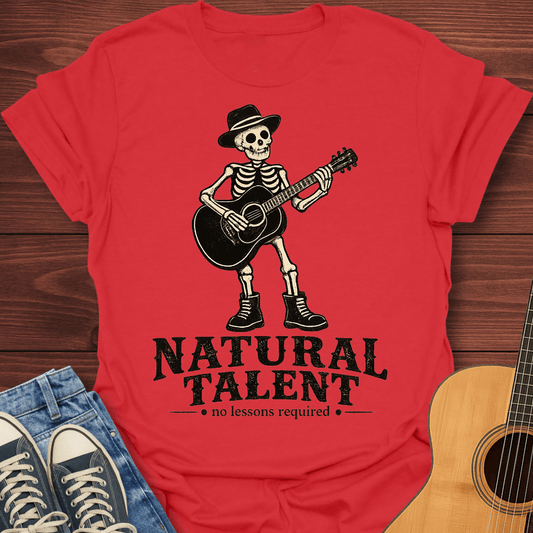 Natural Talent Skeleton T-Shirt