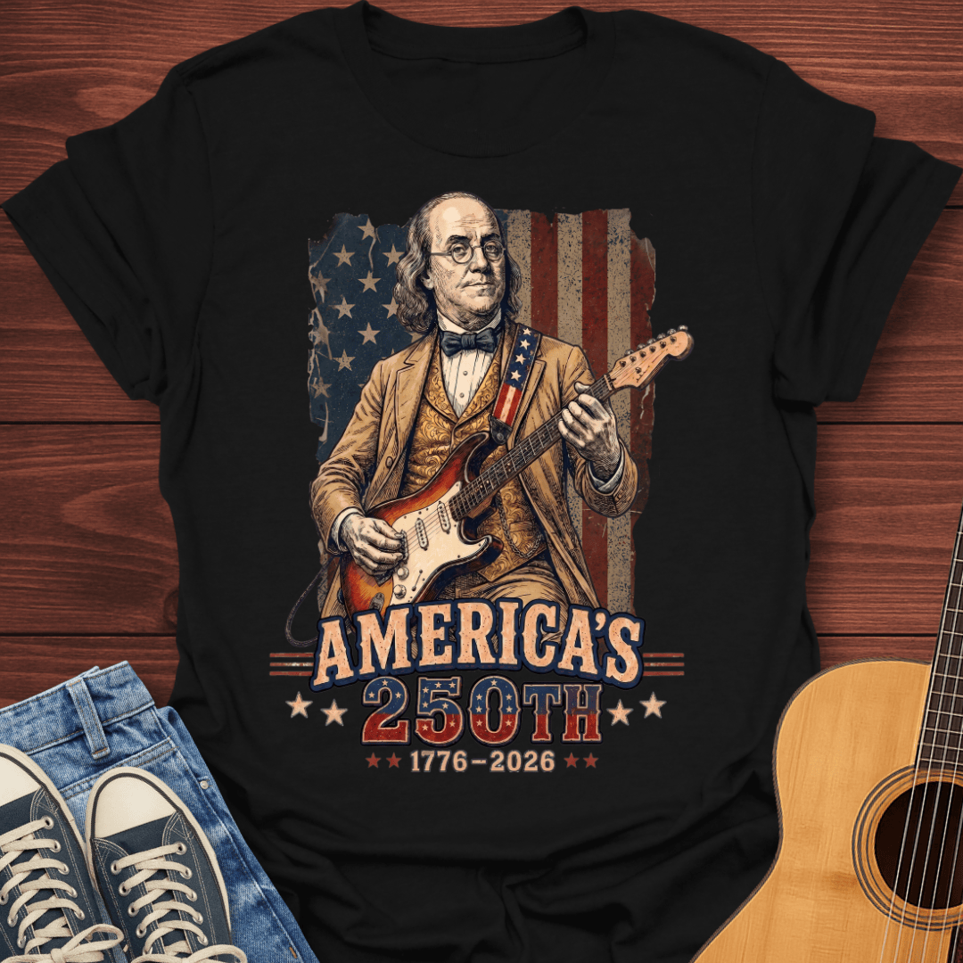 Ben Franklin Freedom Riff T-shirt
