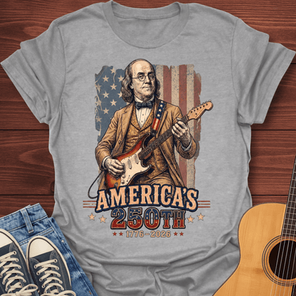 Ben Franklin Freedom Riff T-shirt