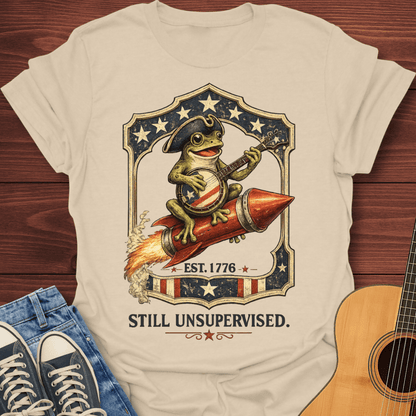 Still Unsupervised Est. 1776 T-Shirt