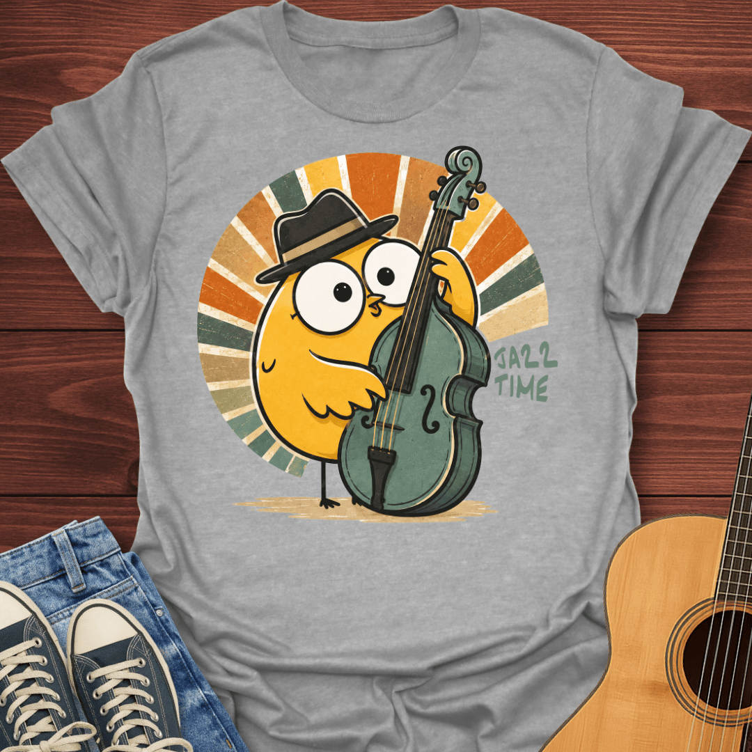Jazz Time Bass Groove T-Shirt