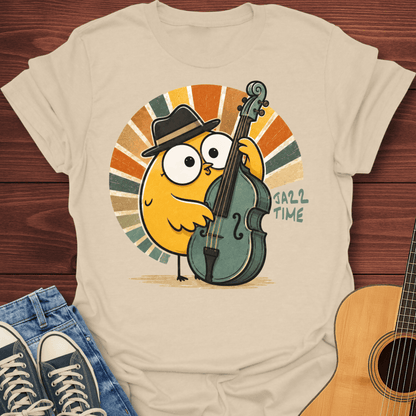 Jazz Time Bass Groove T-Shirt