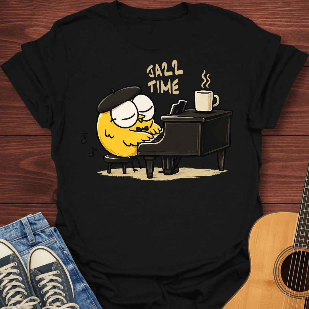 Jazz Time Midnight Keys T-Shirt
