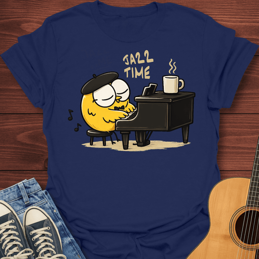 Jazz Time Midnight Keys T-Shirt