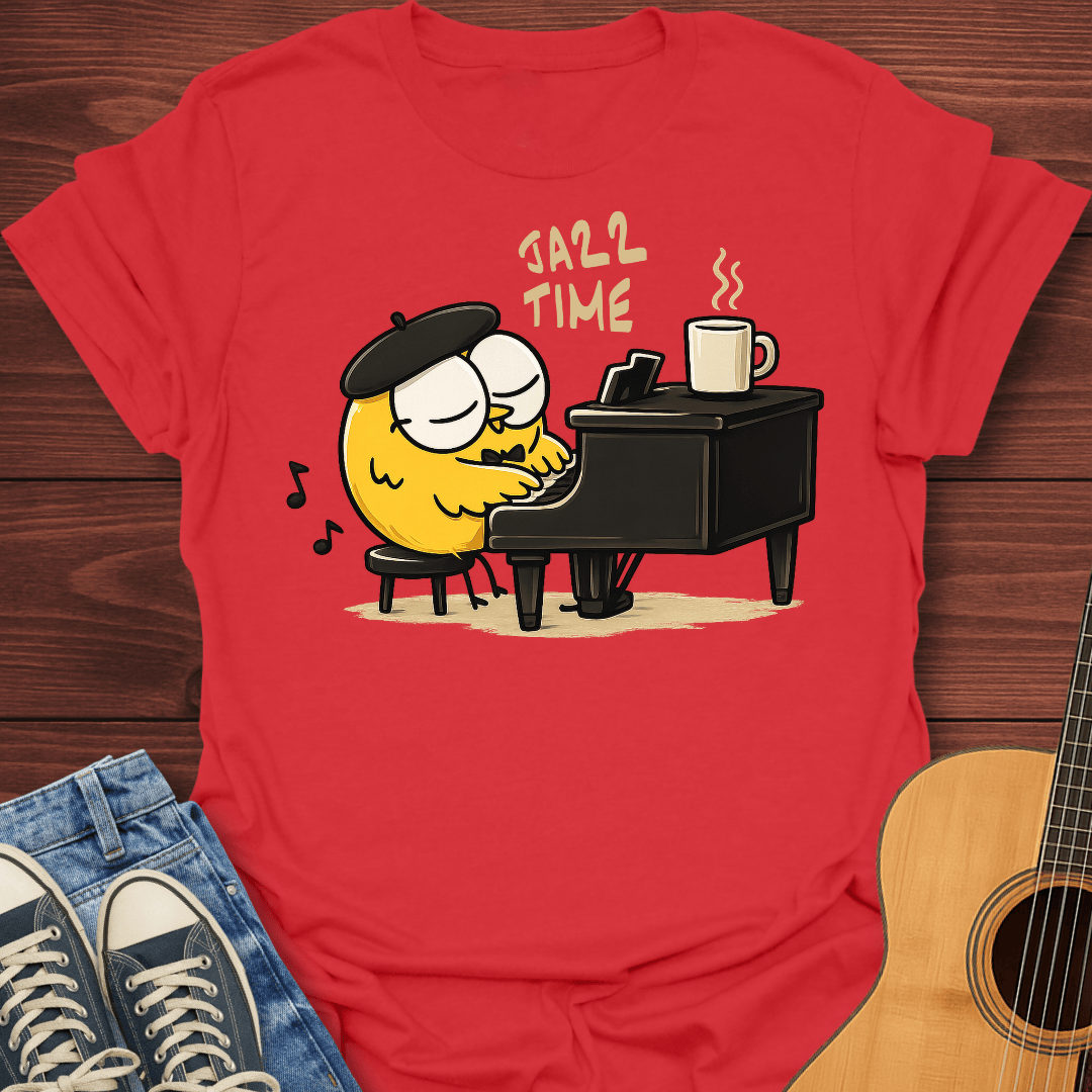Jazz Time Midnight Keys T-Shirt