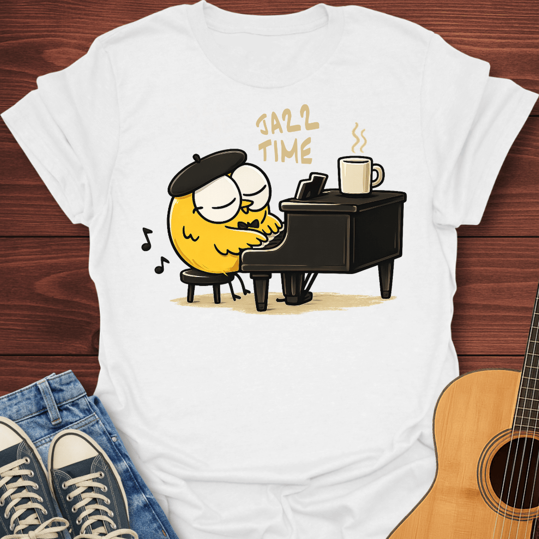 Jazz Time Midnight Keys T-Shirt