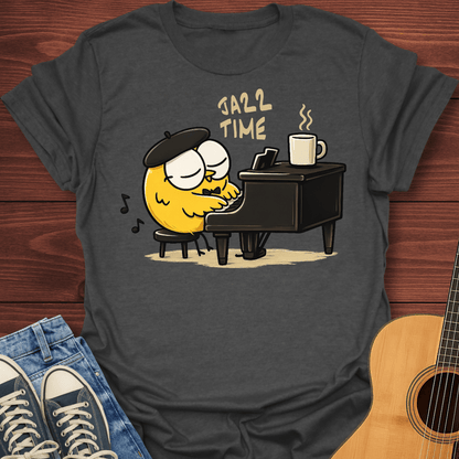 Jazz Time Midnight Keys T-Shirt