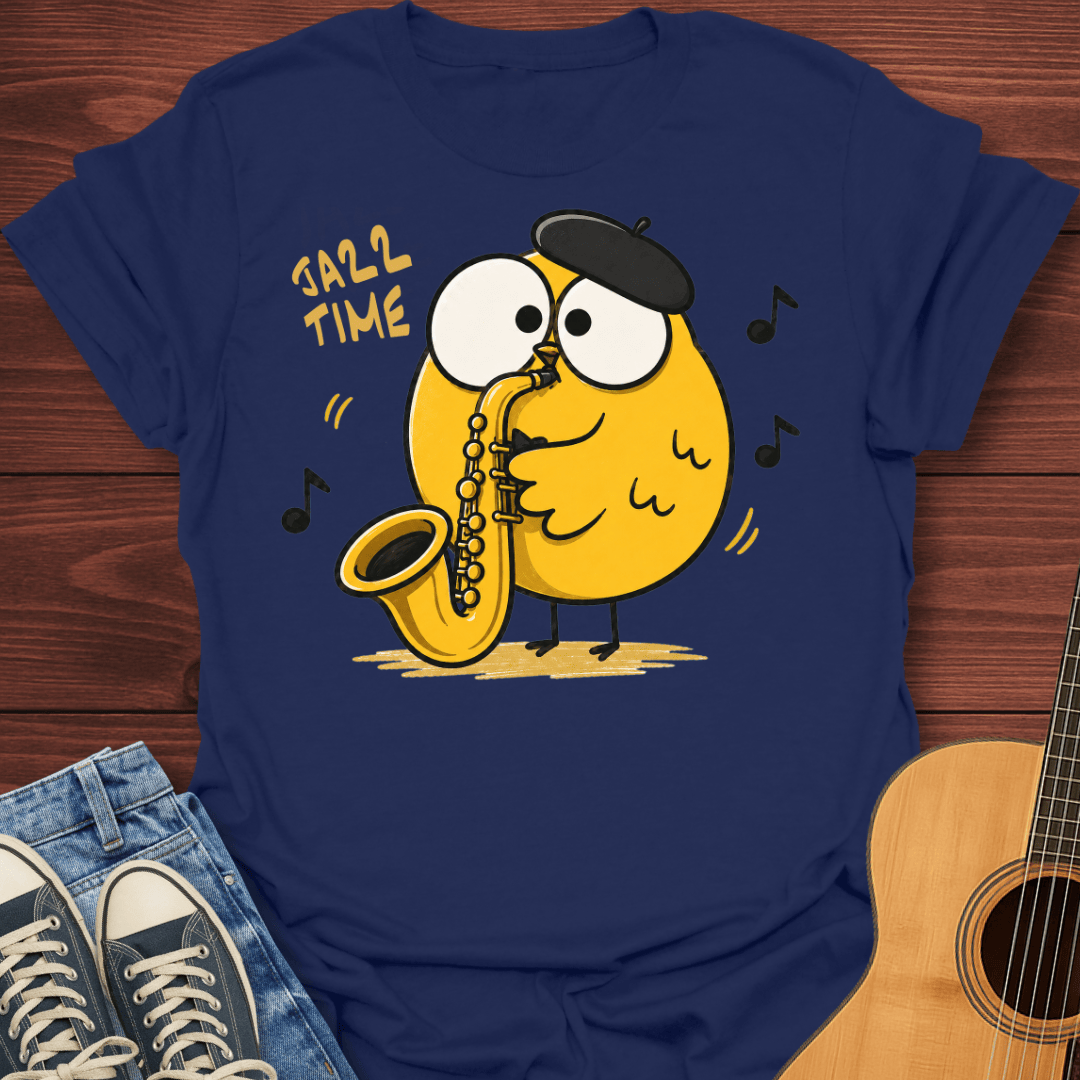 Jazz Time Smooth Sax T-Shirt