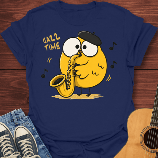 Jazz Time Smooth Sax T-Shirt