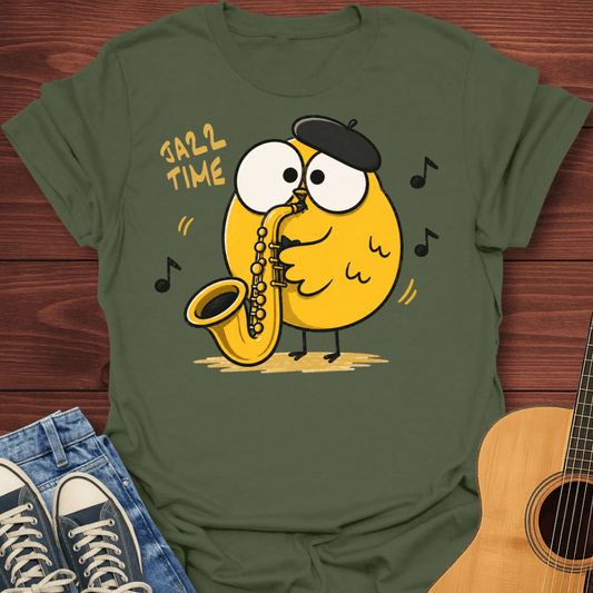 Jazz Time Smooth Sax T-Shirt