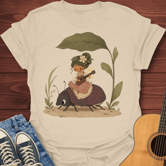 Ukulele Beetle Serenade T-Shirt
