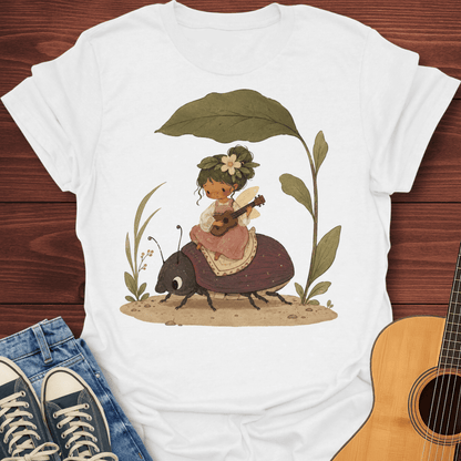Ukulele Beetle Serenade T-Shirt