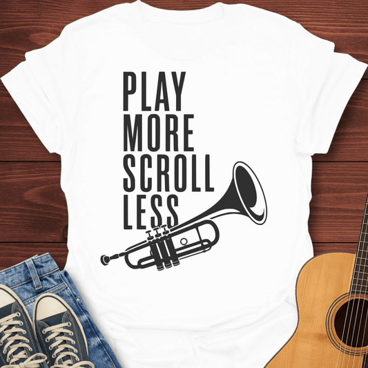 Play More Scroll Less T-Shirt