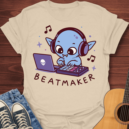 Beatmaker Alien DJ T-Shirt