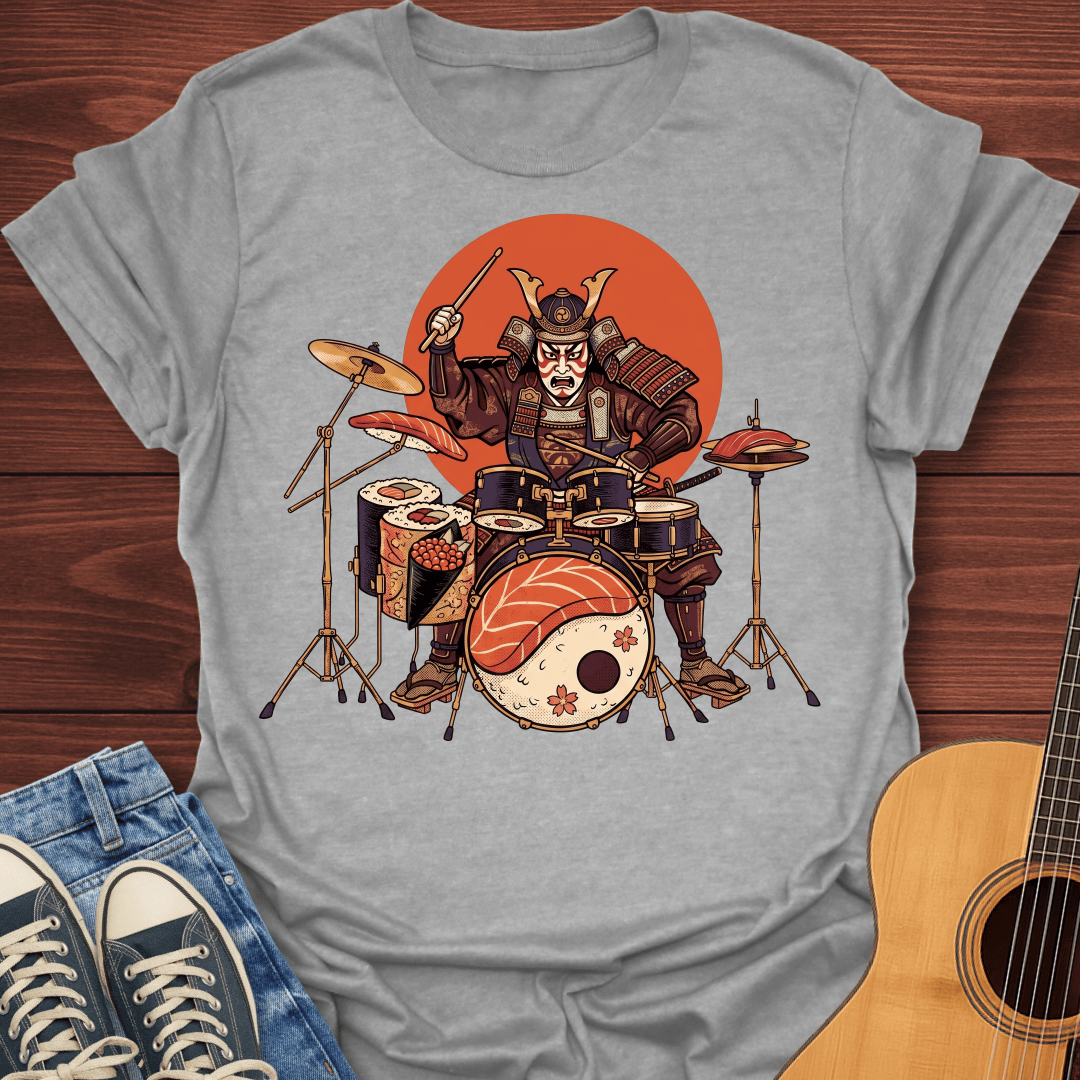 Samurai Drummer T-Shirt