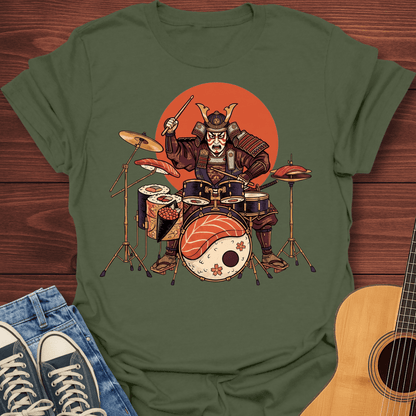 Samurai Drummer T-Shirt