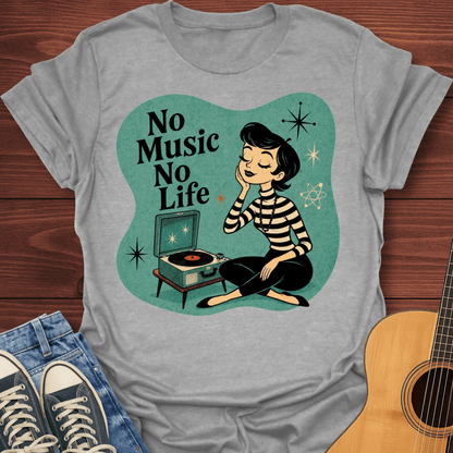 Retro Vinyl Girl T-Shirt
