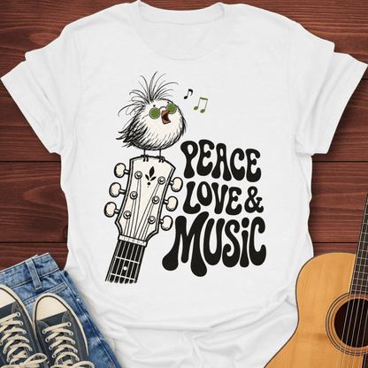 Groovy Music Bird T-Shirt