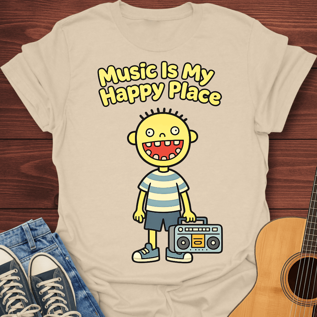 Happy Music Vibes T-Shirt