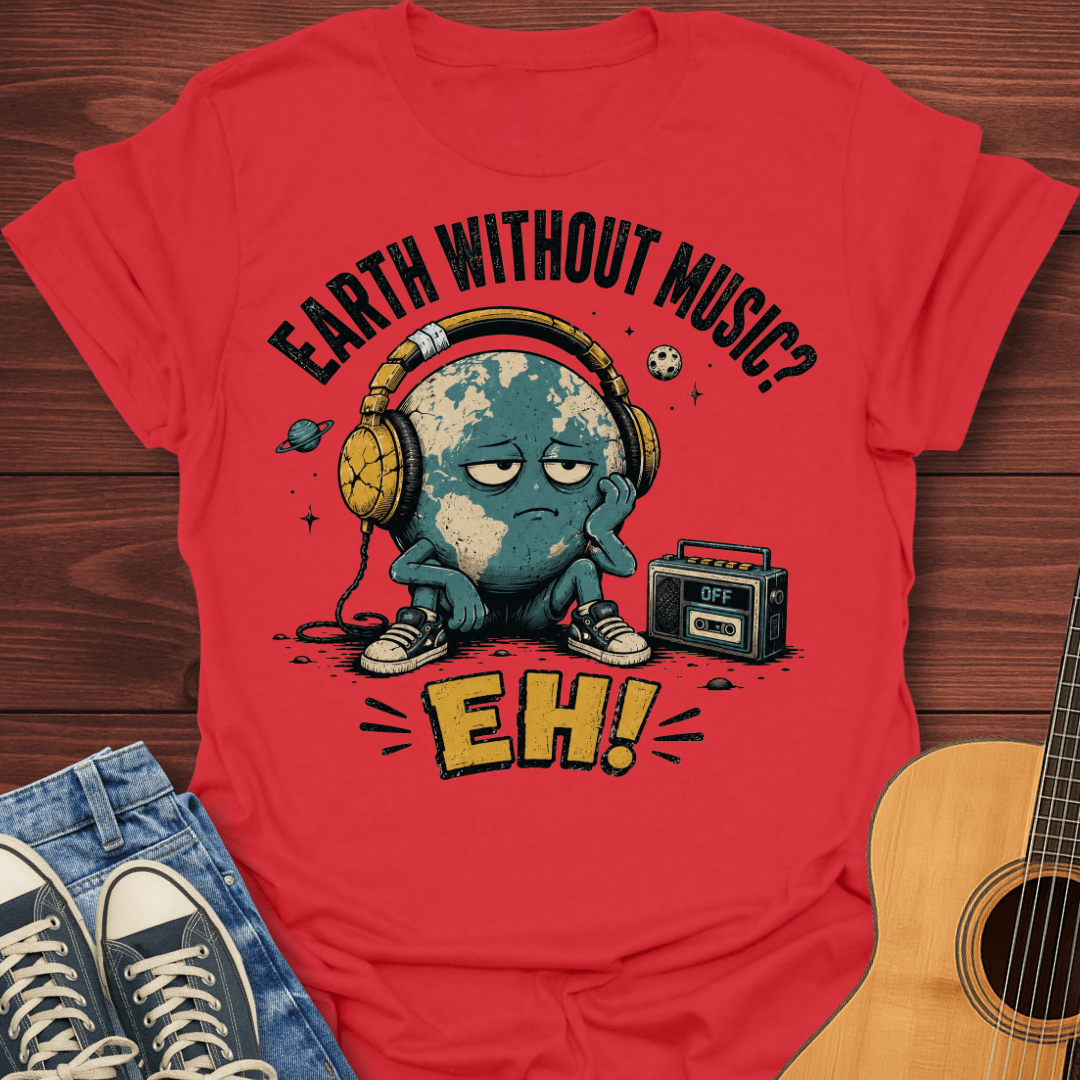 Earth Without Music T-Shirt